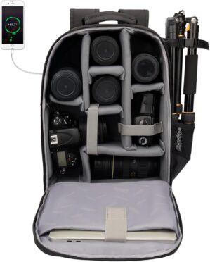 CADeN Camera Backpack Bag with Lapt...