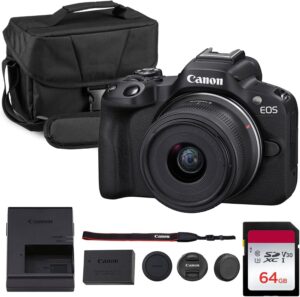 Canon EOS R50 Mirrorless Camera Kit...